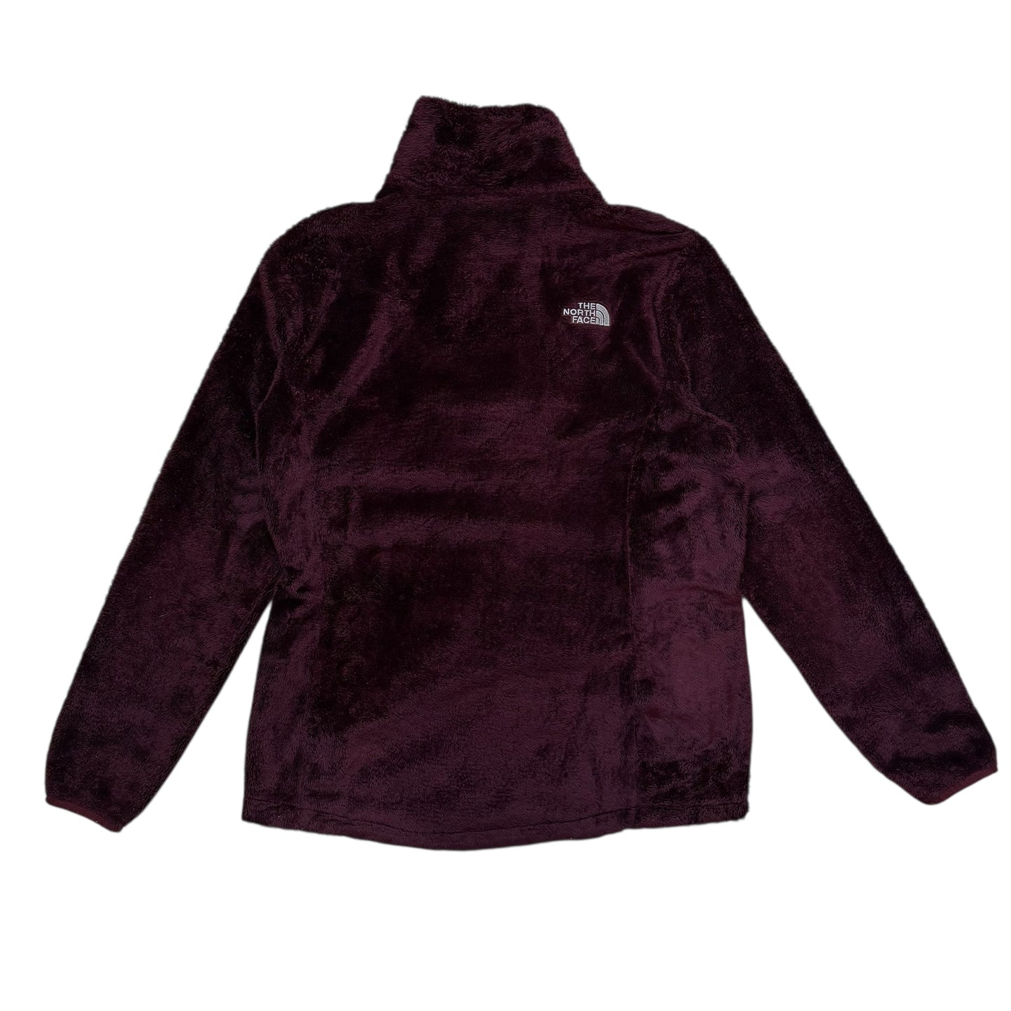 The North Face Fuzzy Burgundy Fleece