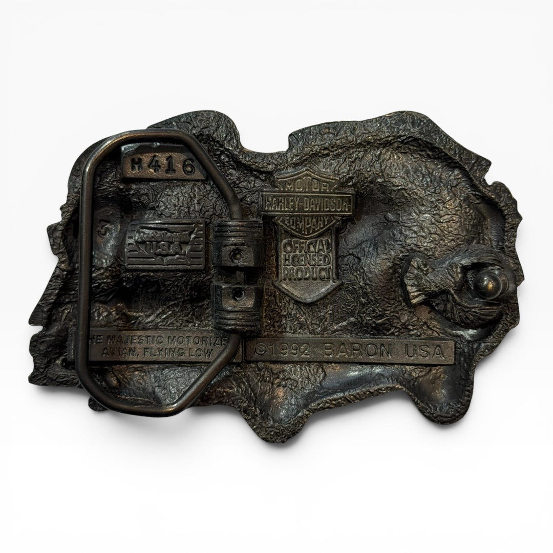 1992 Harley-Davidson Asphalt Warrior Belt Buckle