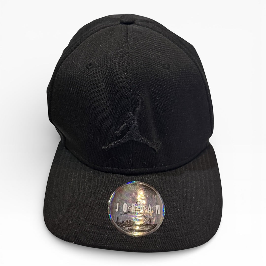Jordan Black Snapback Cap