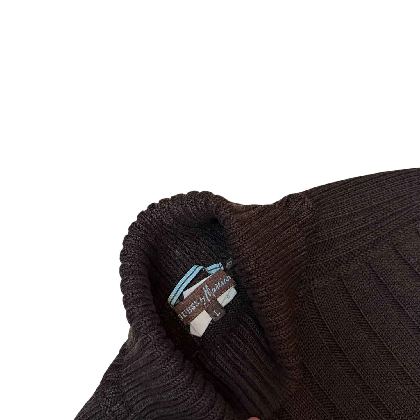 Guess by Marciano Brown Turtleneck Knit