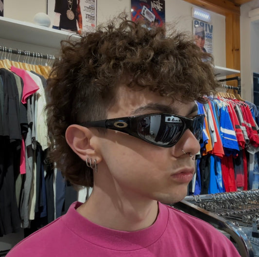 Vintage Sport Black Sunglasses