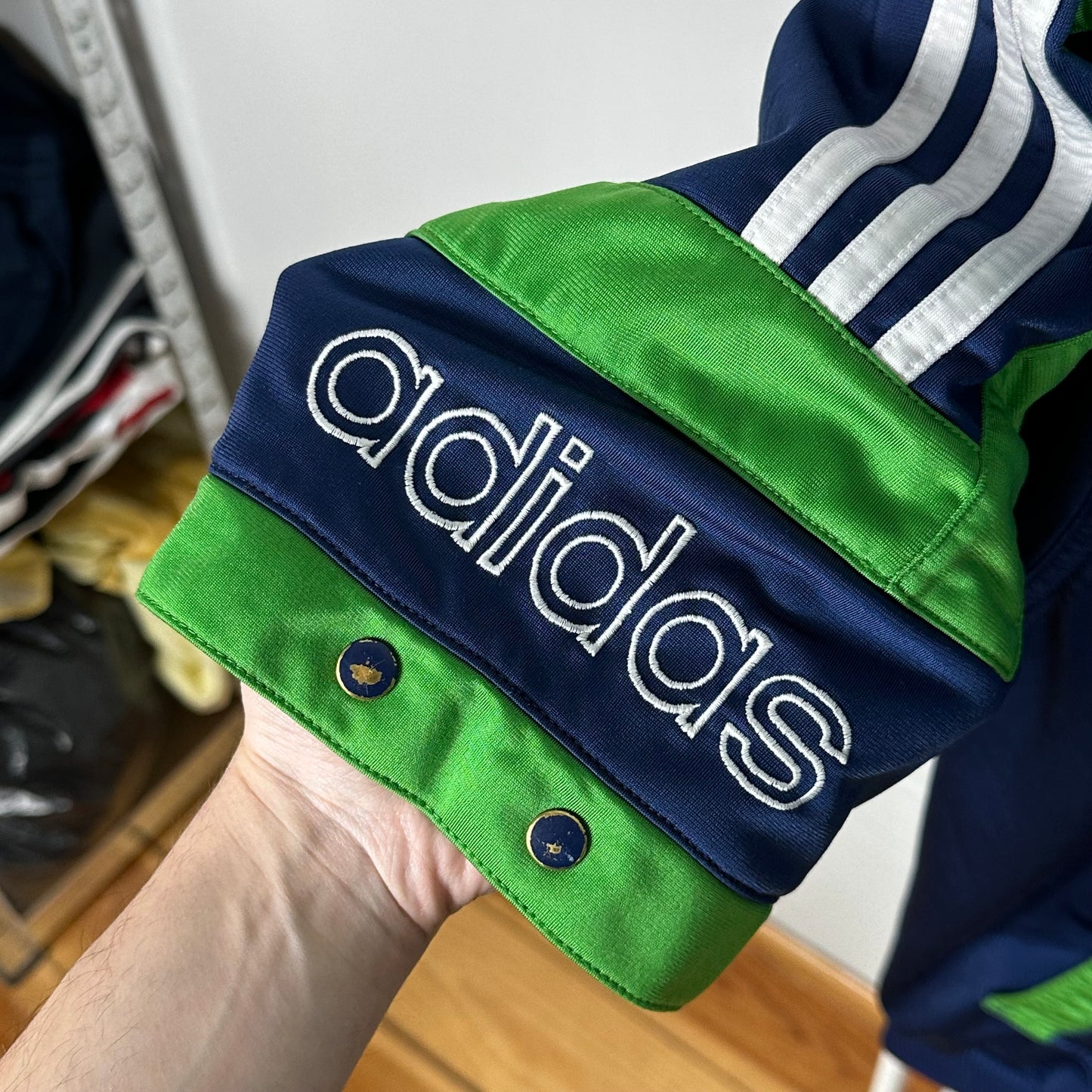 Vintage Adidas Short Sleeved Track Jacket