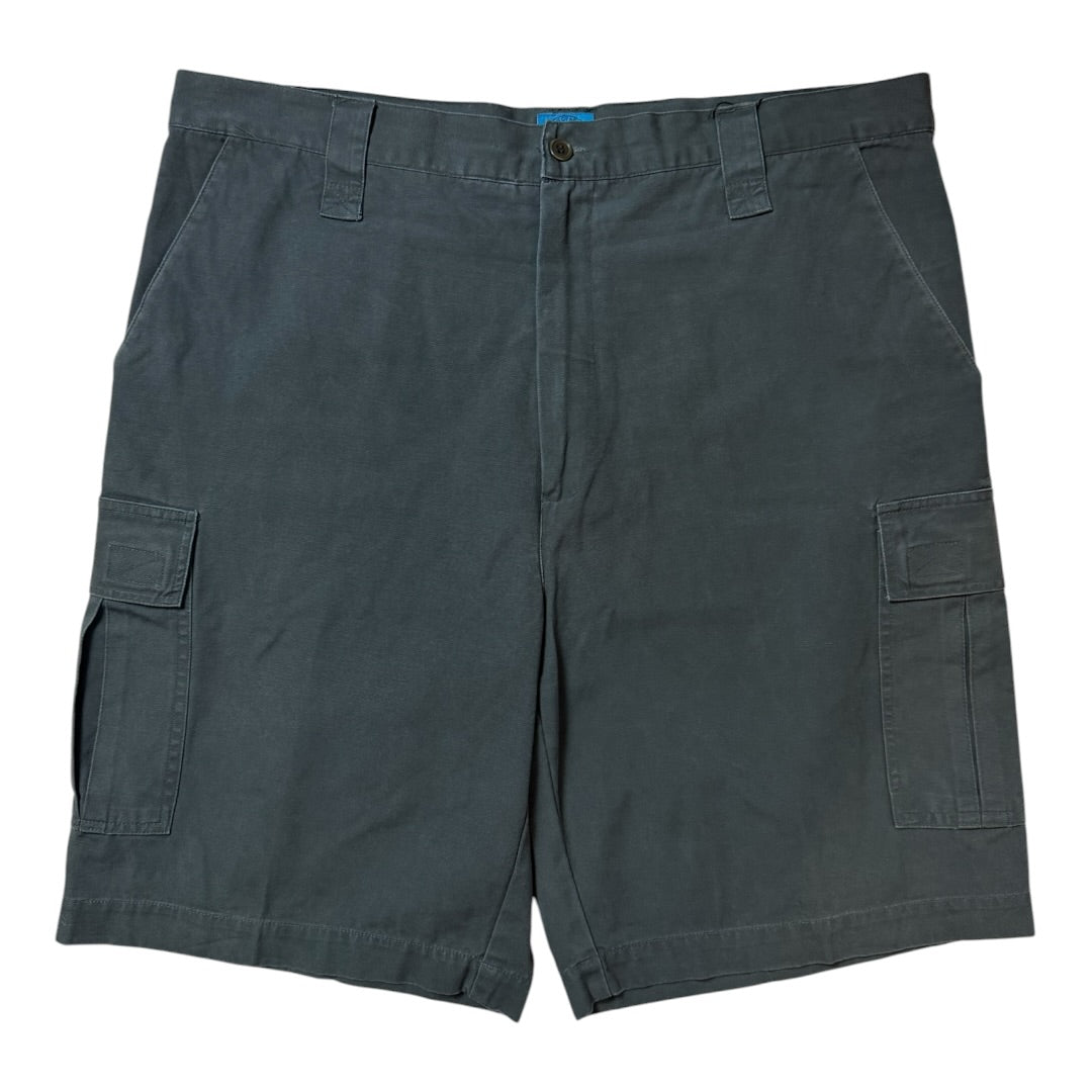 Vintage Khaki Cotton Cargo Shorts