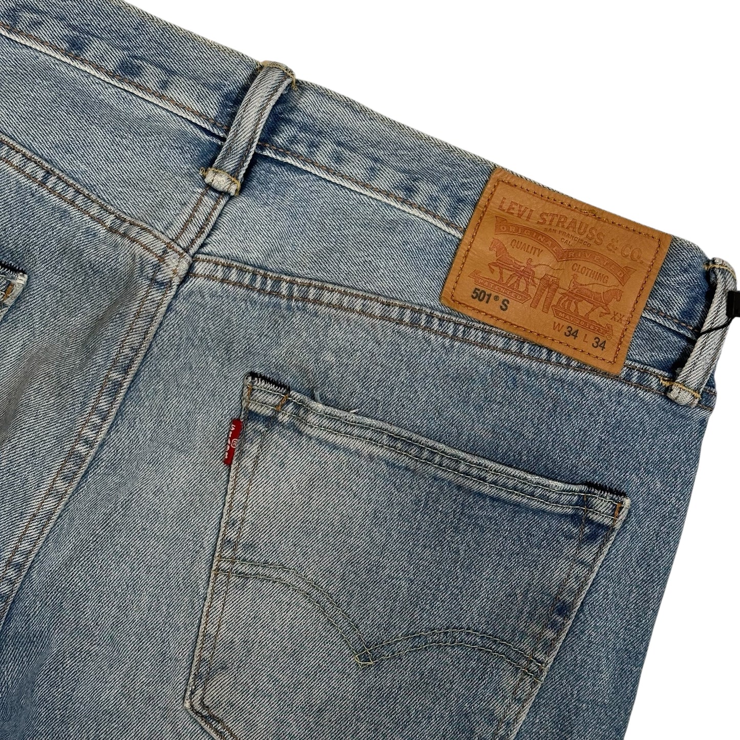 Levi’s 501 Light Blue Jeans