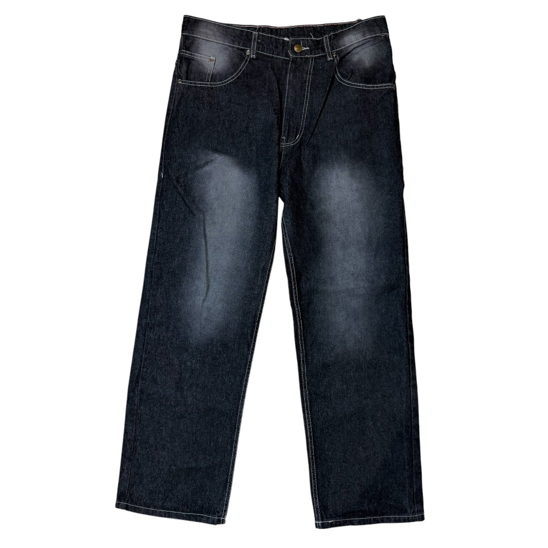 Hip Hop Embroidered Baggy Ed-Hardy Jeans