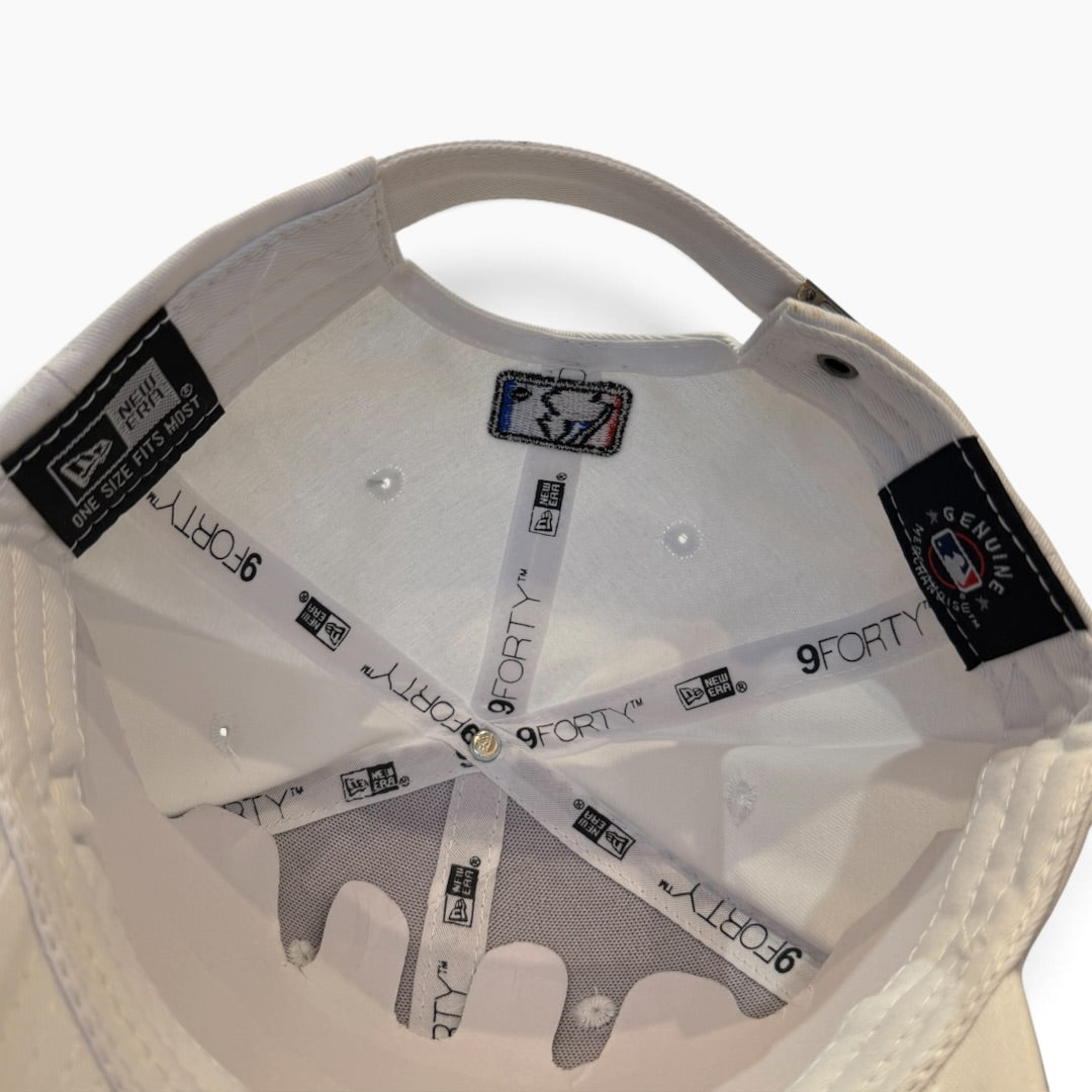 New Era New York Yankees 9FORTY Adjustable Cap – White