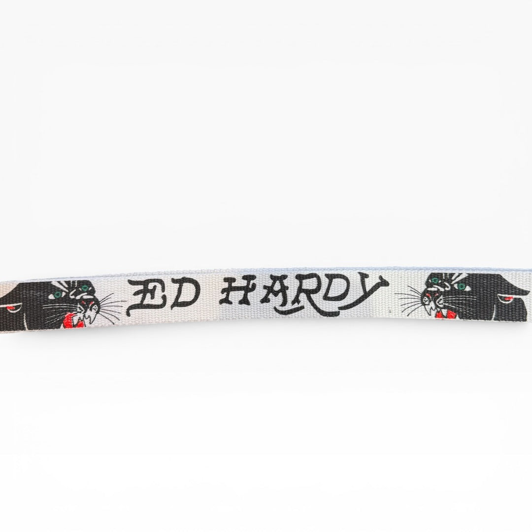 Vintage Ed Hardy Panther Web Belt