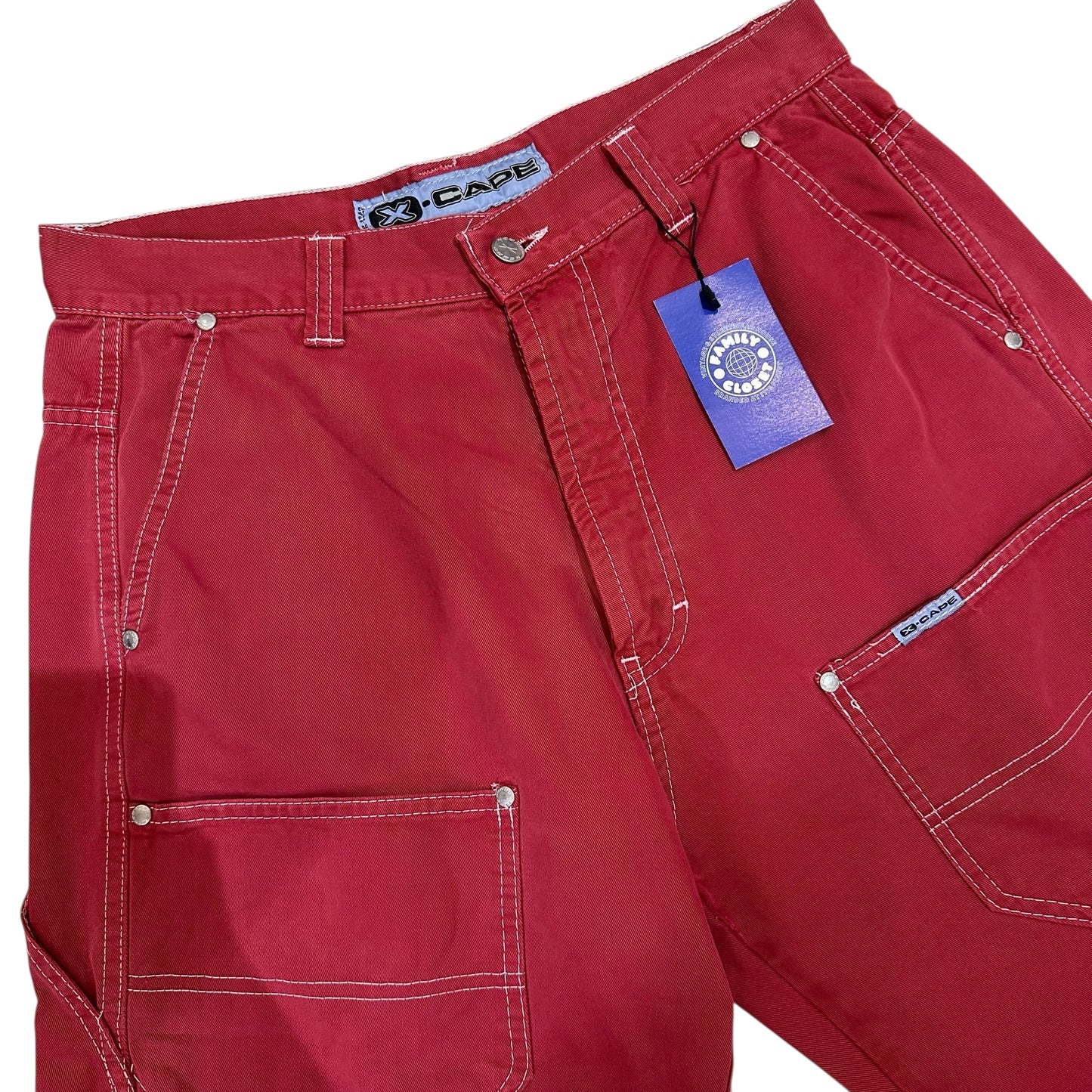 X-Cape Baggy Red Jorts