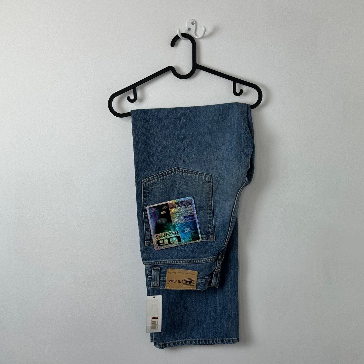 2000' Baggy Hip Hop Blue Jeans