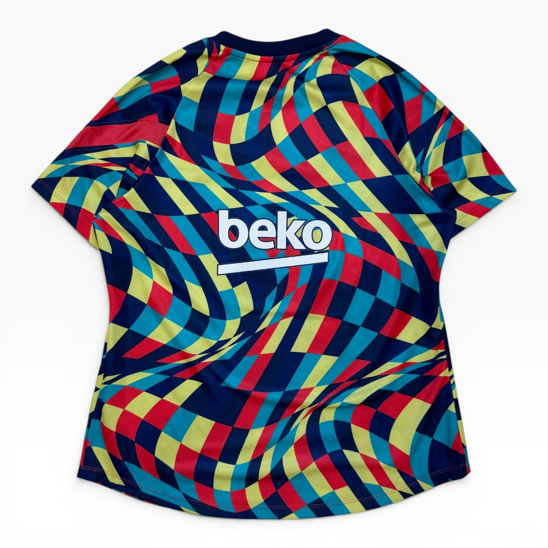 Nike FC Barcelona Rakuten Pre-Match Football Jersey